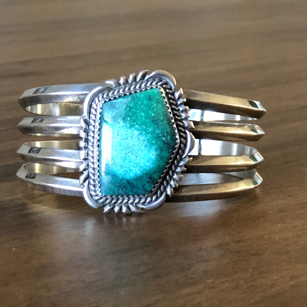Handmade Navajo Sterling Silver Cuff/Bracelet